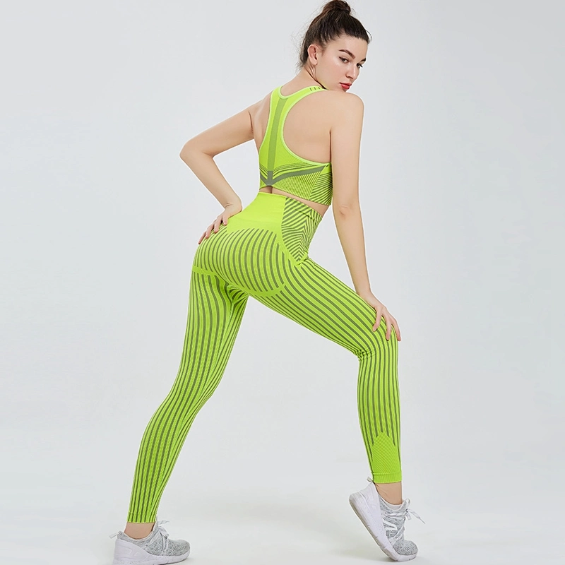 2020 European and American Fashion Women's Seamless Sports Suits, Running Yoga Suits, Fitness Suits