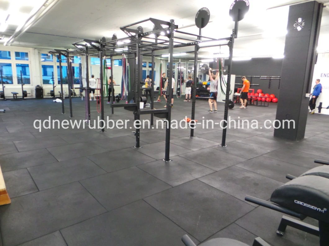30mm Thickness Above Weight Lifting Heavy Duty Rubber Floor