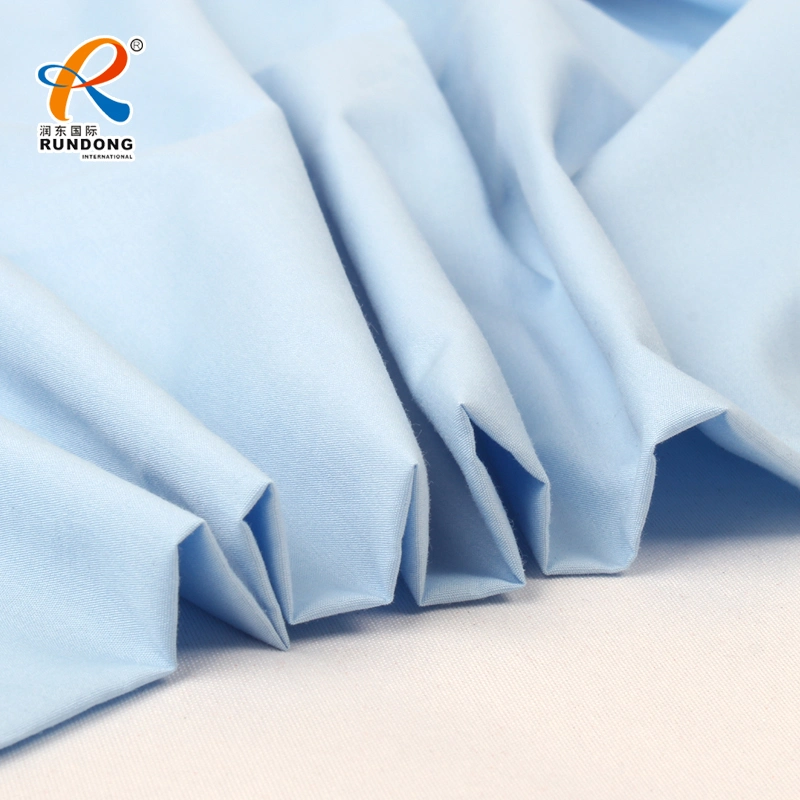 Dyed Waterproof Tc Poplin Pocketingi Interlining Fabric Medium Hand Feeling Shrink Resistant Plain Weave Pocket Fabric