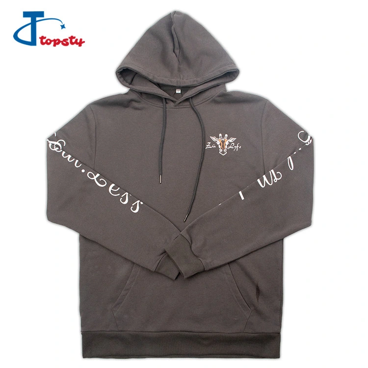 Customized Your Own Design 80 Cotton, 20 Polyester Hoodies Sweatshirts for Man