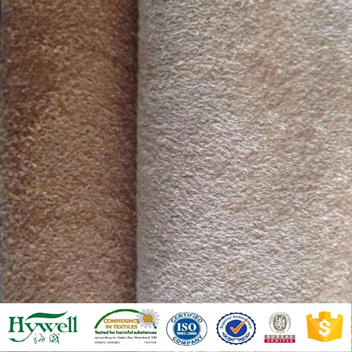 100% Polyester Warp Knitting Suede Fabric