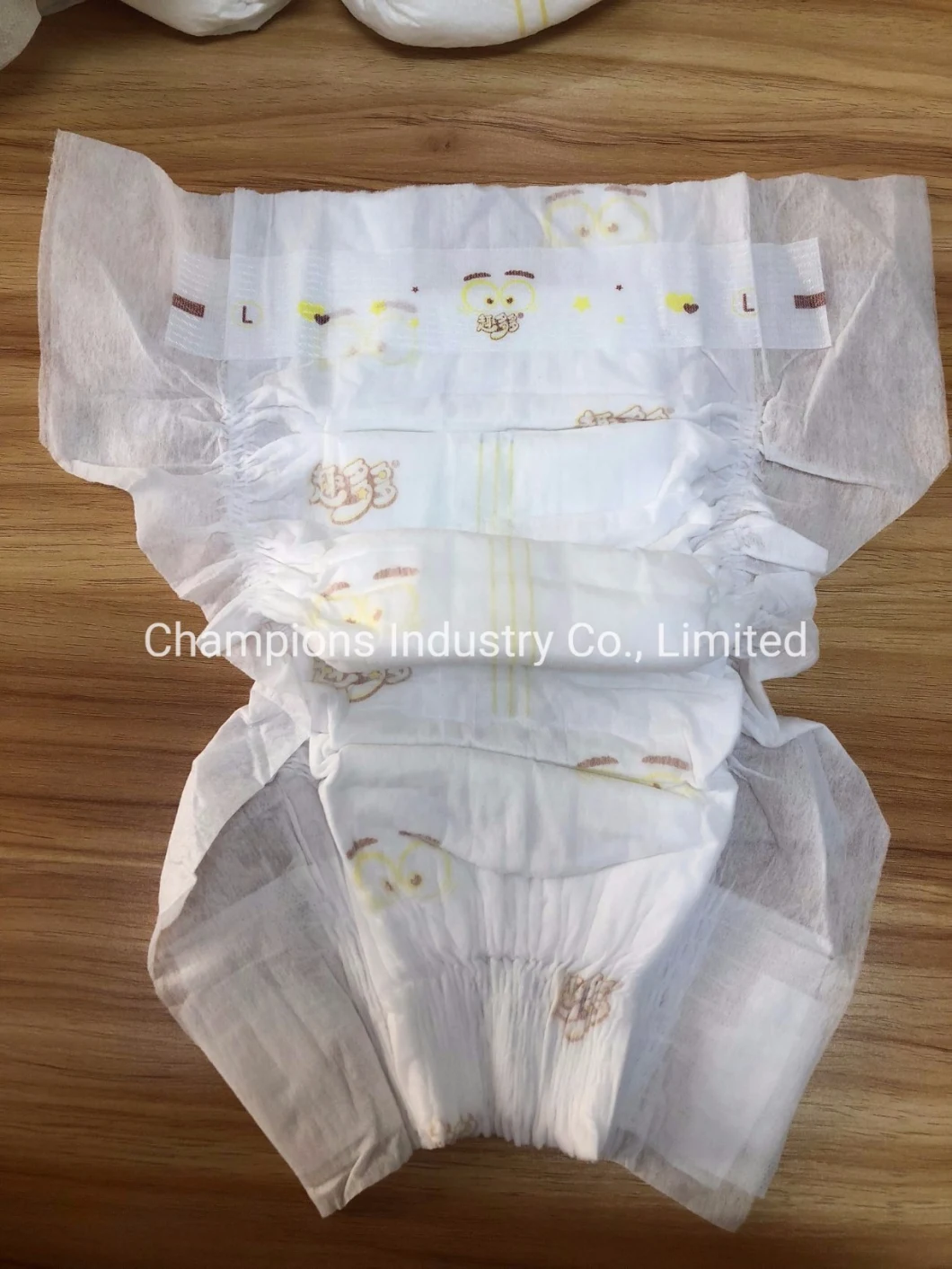 New Born 3D Leak Guard Elastic Waistband Baby Diaper