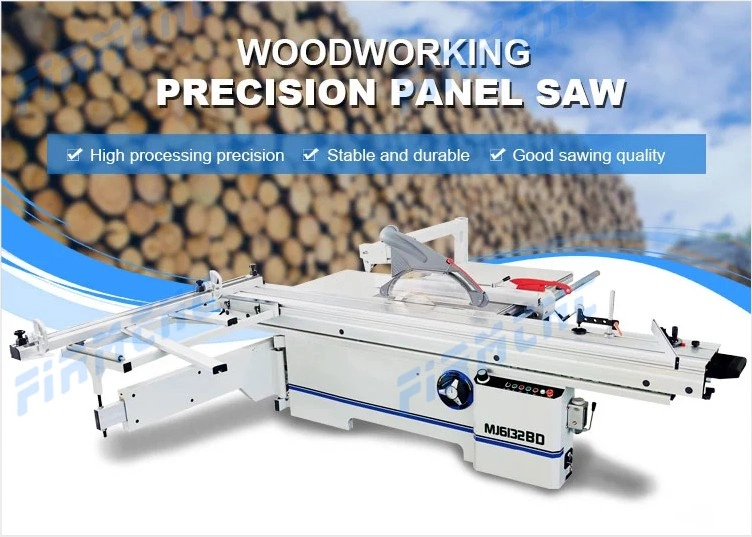 45 Degree and 90 Degree 3200 mm Precision Panel Saw Sliding Table Saw