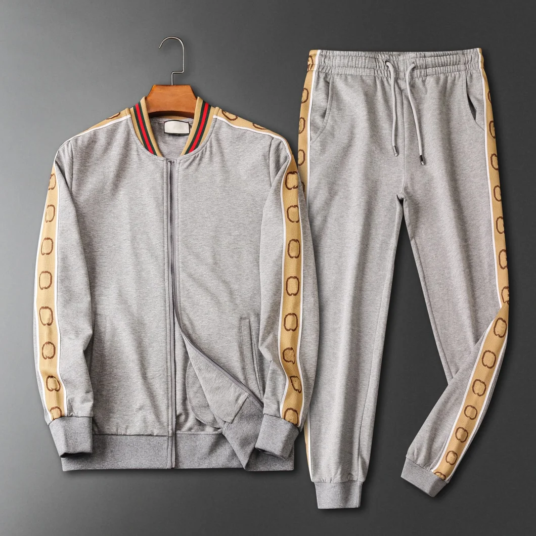 From China Designer Brand Cotton Man Woman Jogging Suits Replica Famous High Quality Fashion Top Brand Wholesale Cheapest Tracksuit Men's Suit