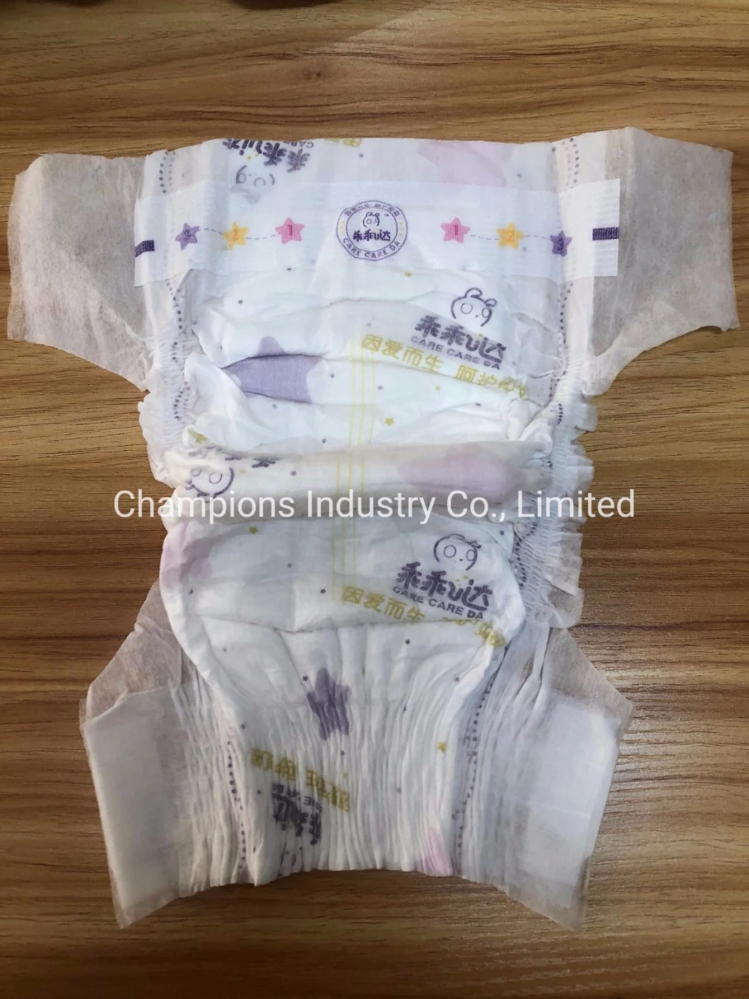 Super Absorbency Good Quality Elastic Waistband Baby Diaper