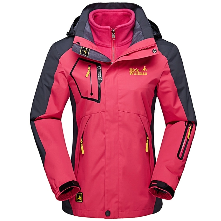 Custom Outdoor Clothing Camping Hiking Wear Men Wear-Resistant Mountaineering Jacket Waterproof Pockets OEM Service Standard