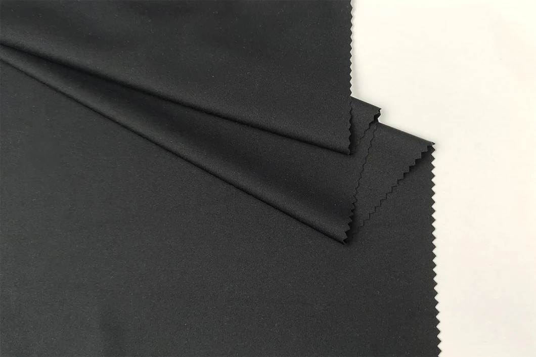 Grand Sky Textile 75D/72f+40d 270GSM 160cm Polyester Spandex Knitted Interlock Fabric for Yoga Wear