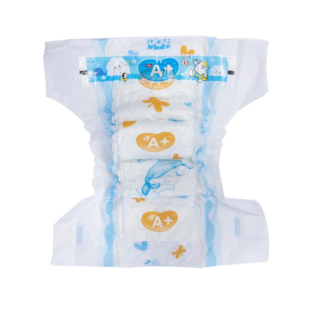 China Best Price Non- Woven Fabric Disposable Baby Diaper Producer