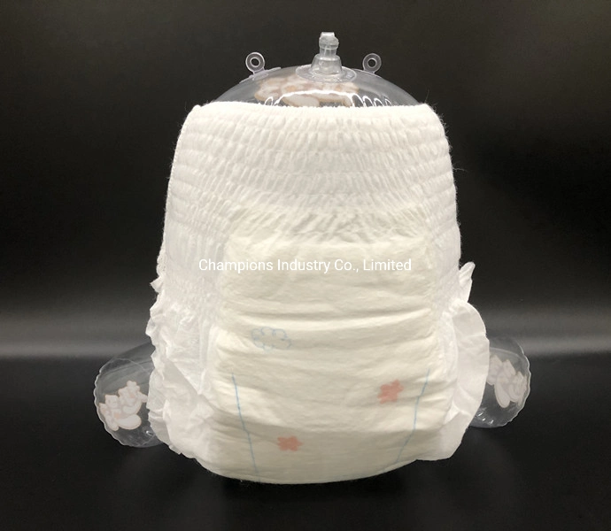 Disposable B Grade Dry Surface Elastic Waistband Pull up Diaper Baby Diapers Pants Wholesale
