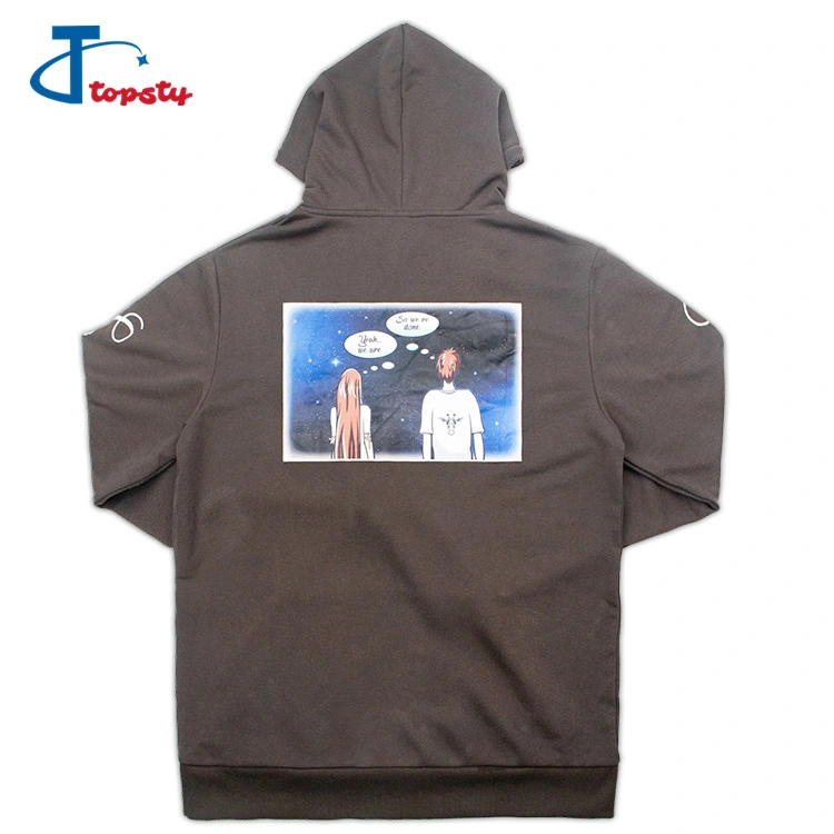 Customized Your Own Design 80 Cotton, 20 Polyester Hoodies Sweatshirts for Man