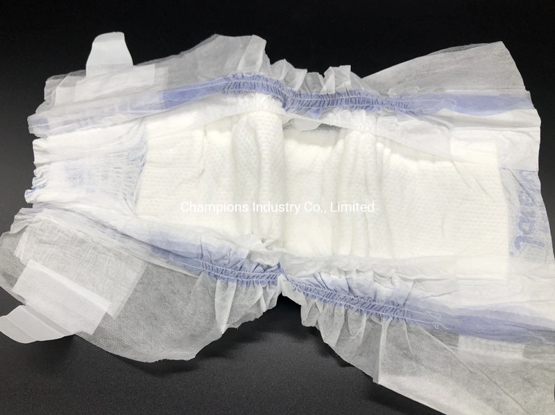 OEM/ODM Disposable Baby Diaper with Big Elastic Waist Band Cloth Diapers in China