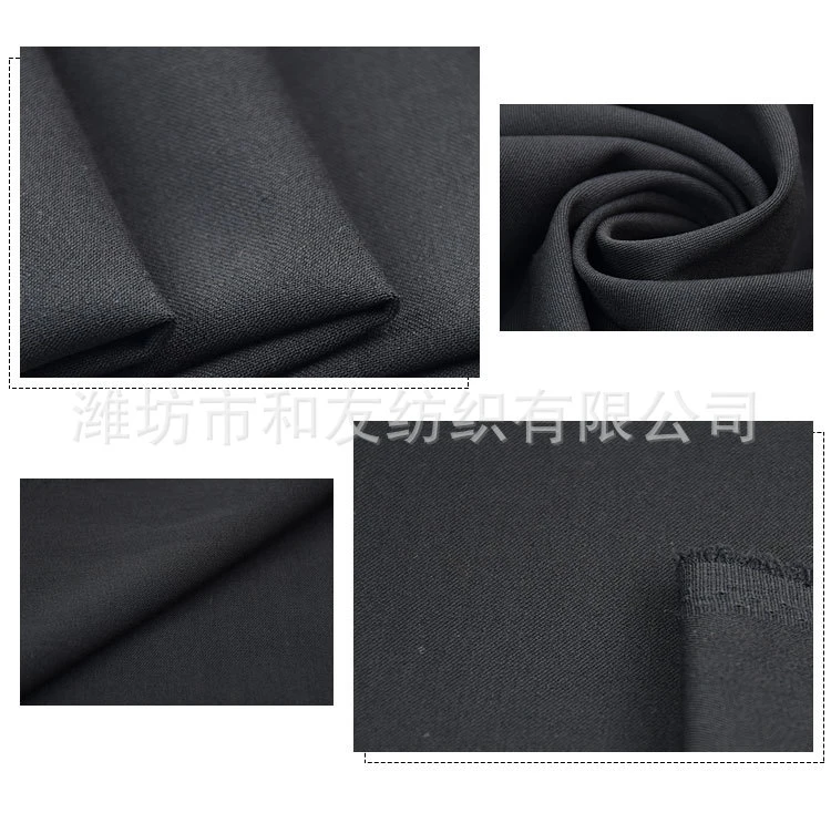 Viscose Polyester 4 Way Stretch Double Layer Scrub Suits/Workwear Fabric