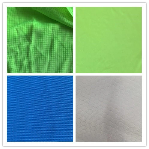 Football T-Shirt 75D 100 Polyester Eyelet Mesh Knitted Fabric