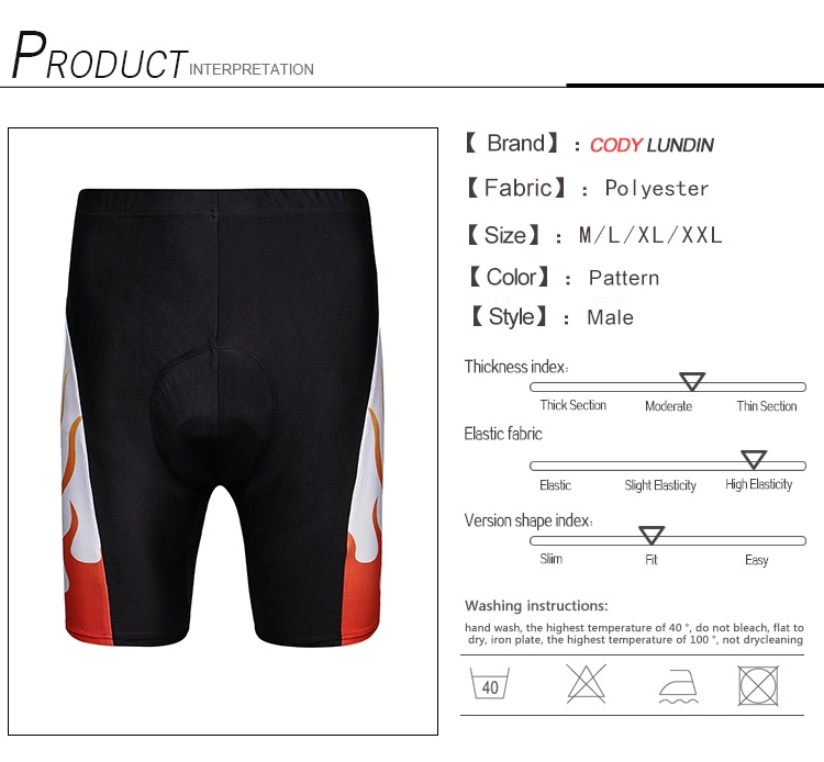 Cody Lundin Men's Sports Wear Track Suit3d Padded Cycling Bike Bib Shorts Cycling Wear
