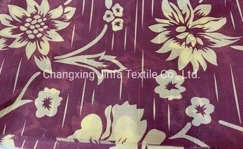Warp Knitting Fabric 100% Polyester with Colorful Designs