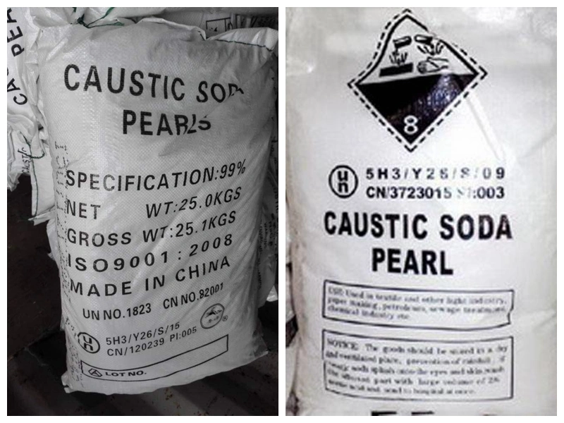 The Biggest Manufacturer Sodium Hydroxide Pearls/Flakes 99% Caustic Soda Price