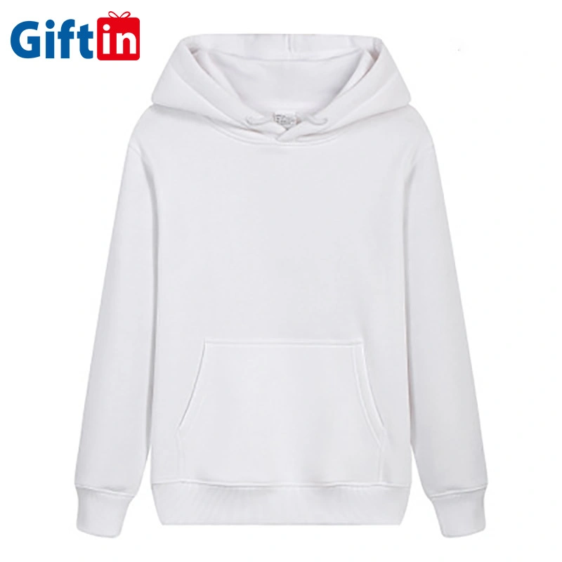 50%Cotton 50%Polyester Pullover Hoodie Custom Embroidery Logo