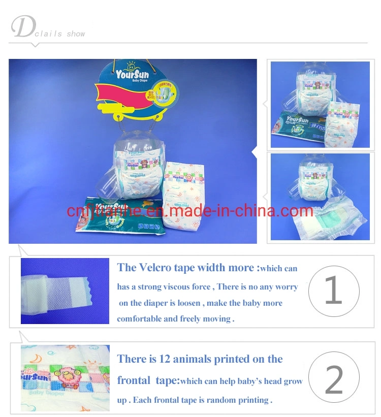 Wholesale Super Absorption Elastic Waistband Disposable Baby Diaper Baby Pants