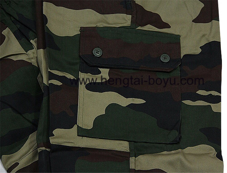 Factory Direct Sale 50% Polyester 50%Cotton Camouflage Combat Shirt Tactical Army Military Uniform