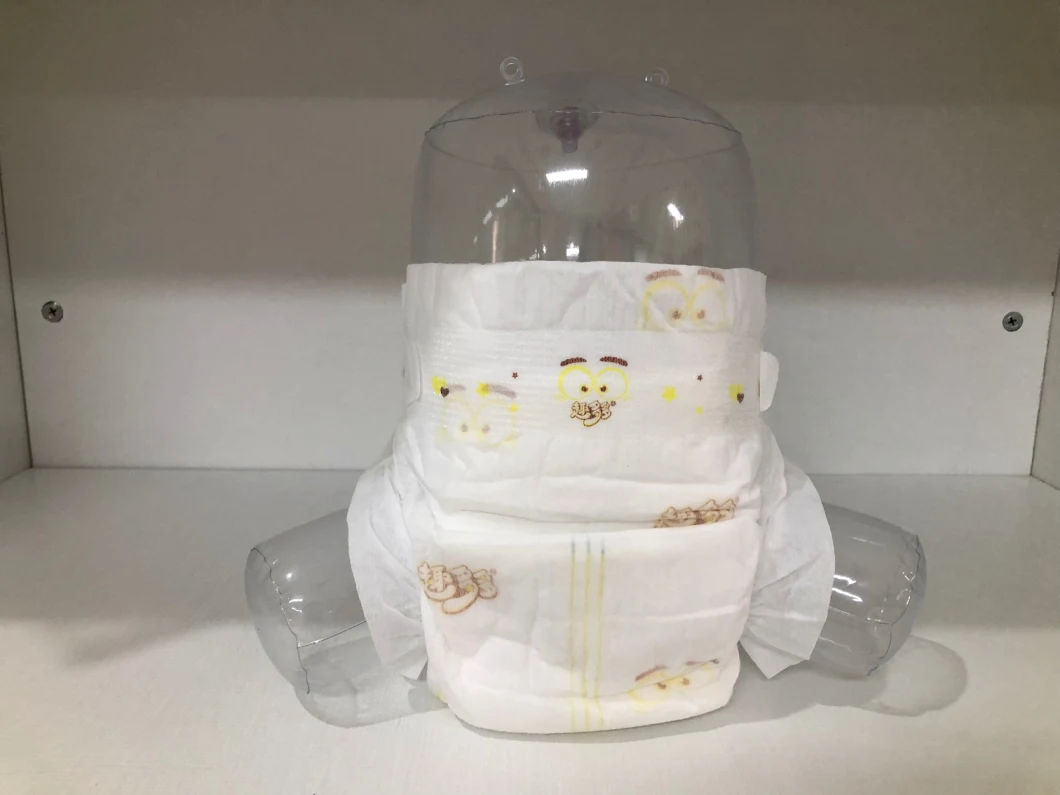 New Born 3D Leak Guard Elastic Waistband Baby Diaper