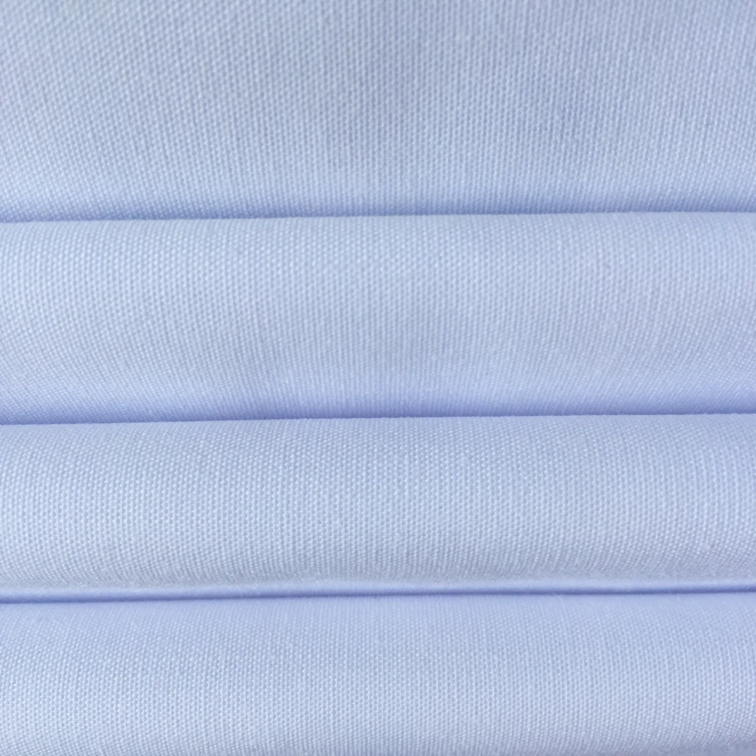 Polyester Cotton 80/20 Woven Plain Bleached 145GSM Roll Uniform Fabrics