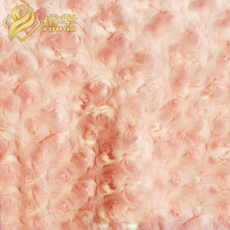 Super Soft Velvet Fabric with Spandex Velboa Fashion Warm Interlining Toy Garment Blanket Fabric