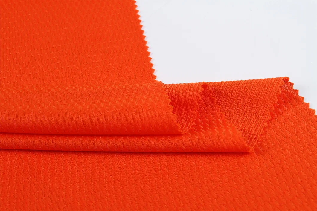 100% Polyester Warp Knitting Mesh Fabric for Football Suit