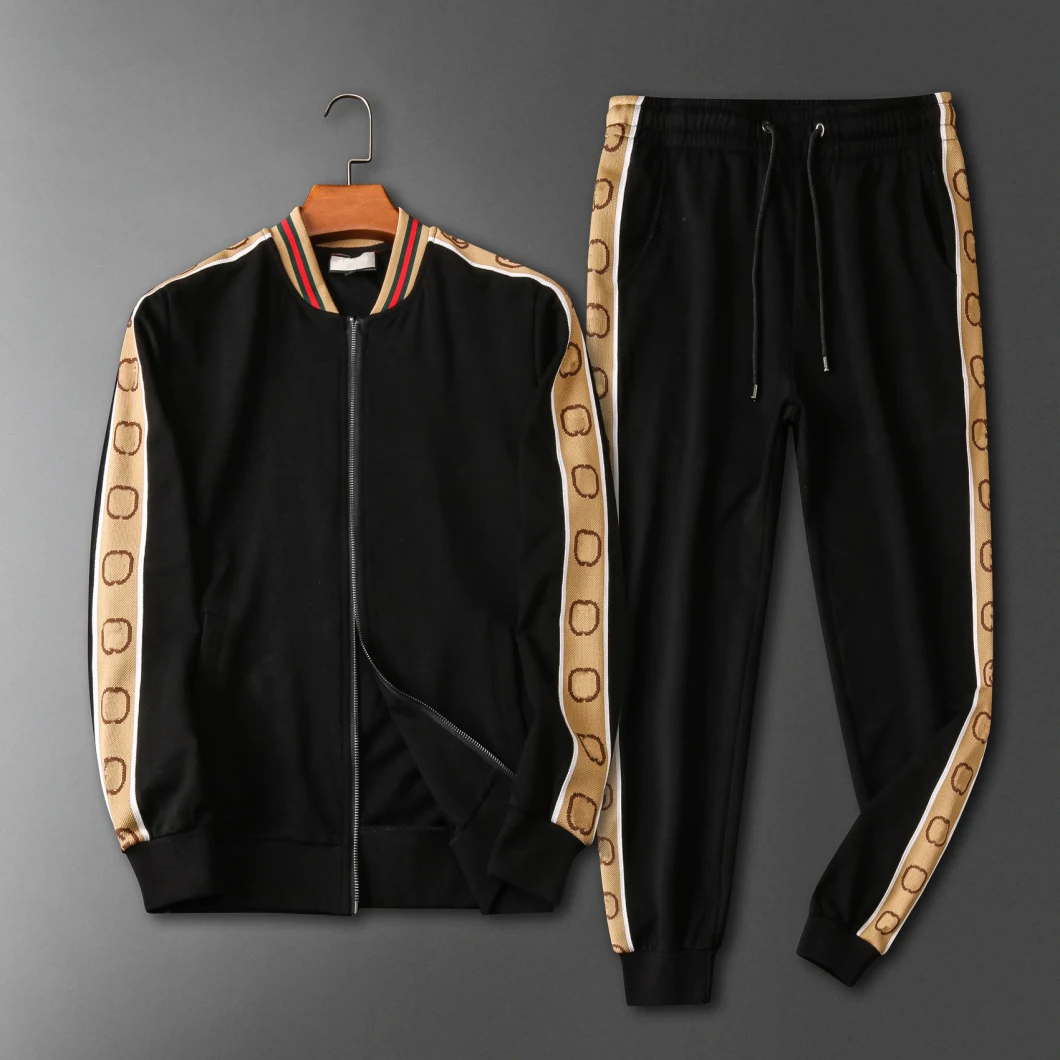 From China Designer Brand Cotton Man Woman Jogging Suits Replica Famous High Quality Fashion Top Brand Wholesale Cheapest Tracksuit Men's Suit