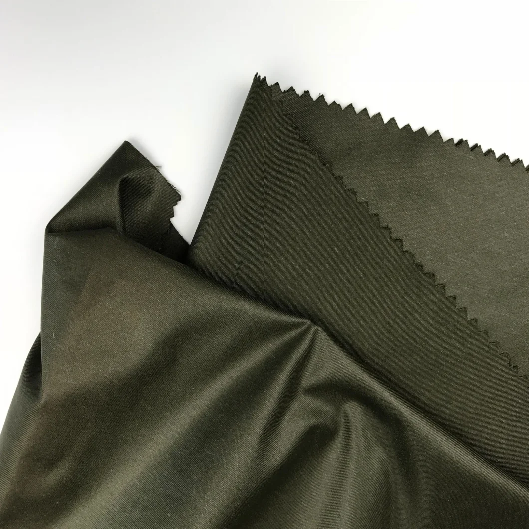 P/D 100% Polyester Twill Lining Woven Fabric Pongee Fabnic