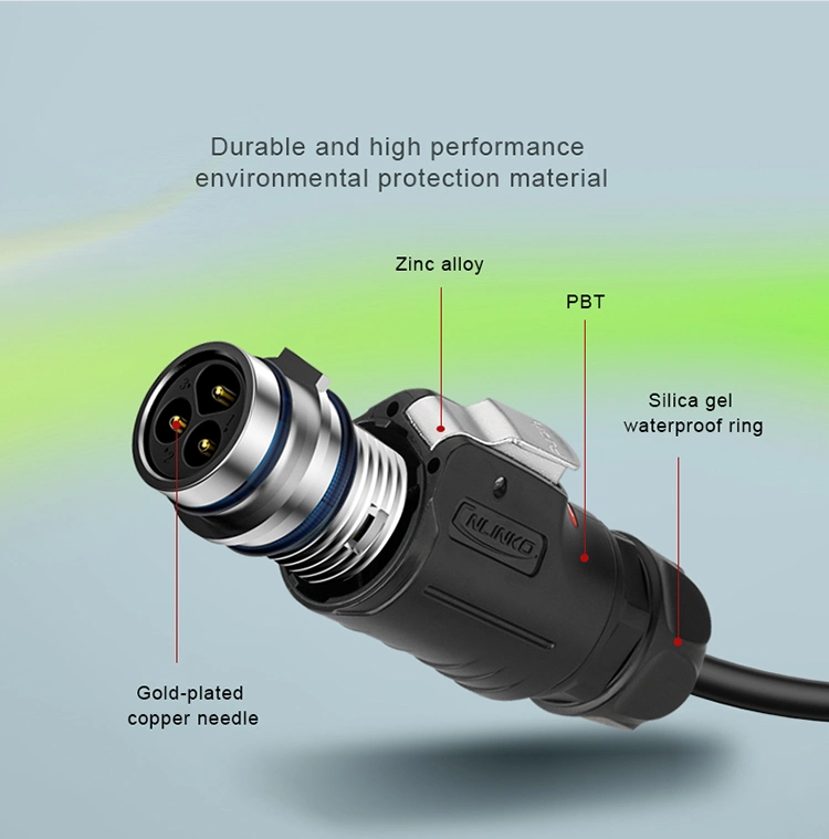 Waterproof Connector 10 Pin 12V/Panel Connector/Earth Connector