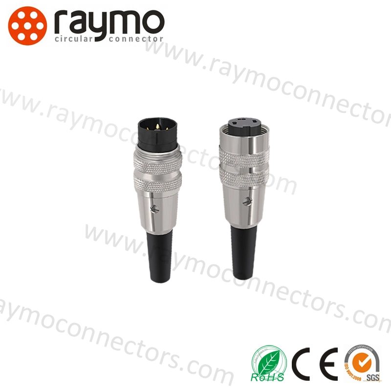 M16 Connector Cable Connector with 6 Pin Connector Plug