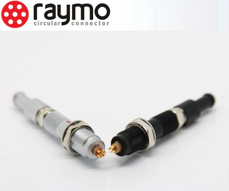 Fgg and Egg Connectors Lemoes 00b Series Male Female 2pin 3pin 4pin Metal Circular Connector