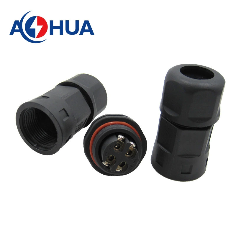 Aohua L23 Screw Fixing Waterproof 3 Pin Cable IP67 Connector
