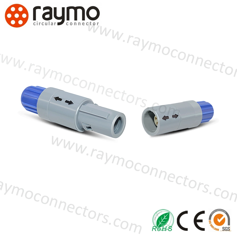 4pin Plastic Circular Push Pull Connector Lemos Redel Push Pull Connector Pag Male Cable Connector