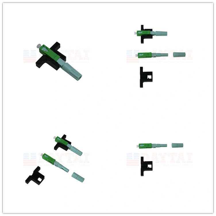 58mm Sc Connector T Type Sc/APC Fiber Optic Fast Connector