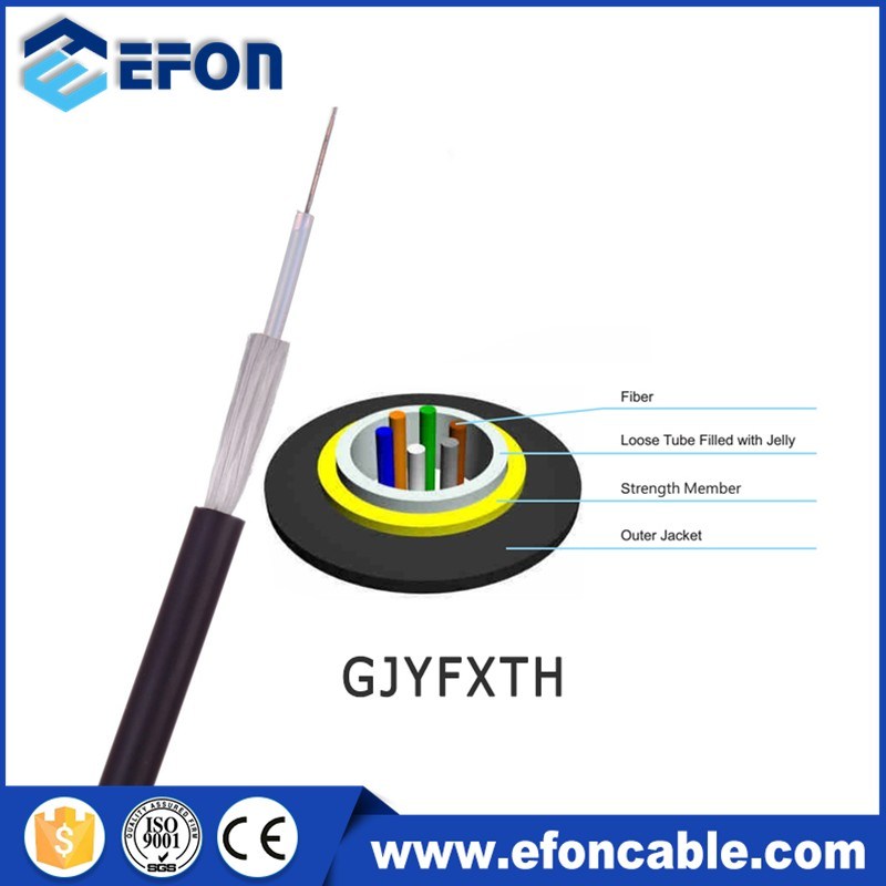 Om1 Om3 Indoor Outdoor Waterproof Cable Glass Yarn Central Tube Fiber Optical Cables Manufacturer