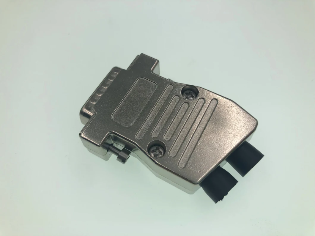 D-SUB 9pin Shell Zinc Hood Heavy Duty Rectangular Connector for Wire Harness and Cable Assembly
