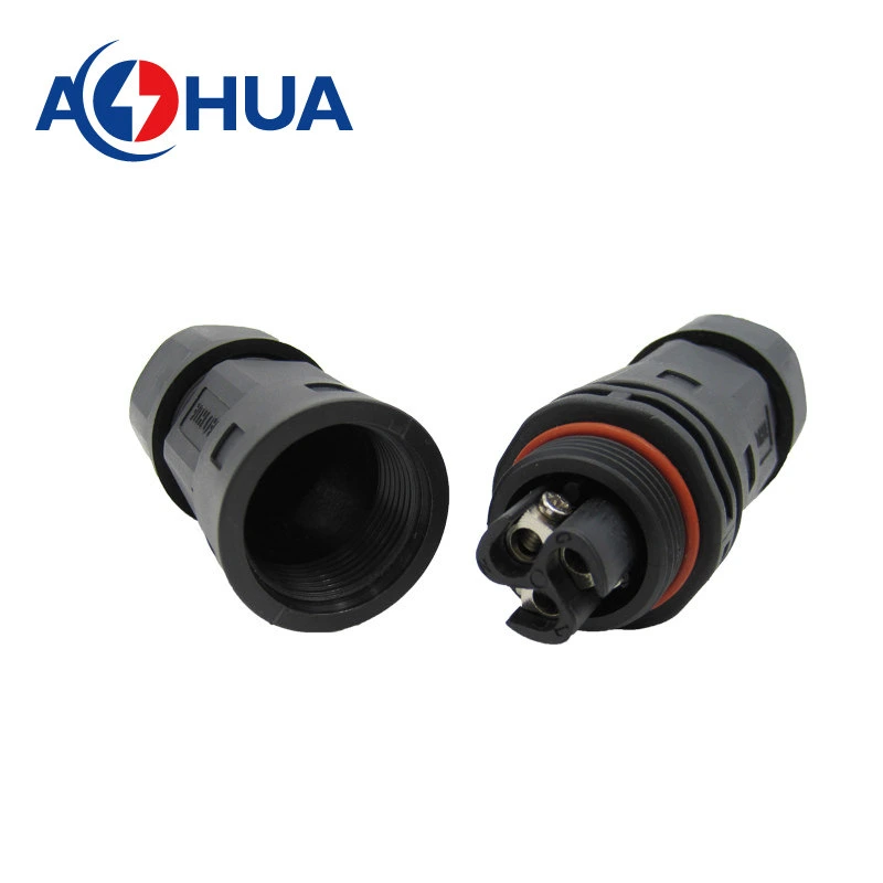 IP67 Waterproof L Type 3 Pin M23 Solderless Circular Screw IP67 Connector