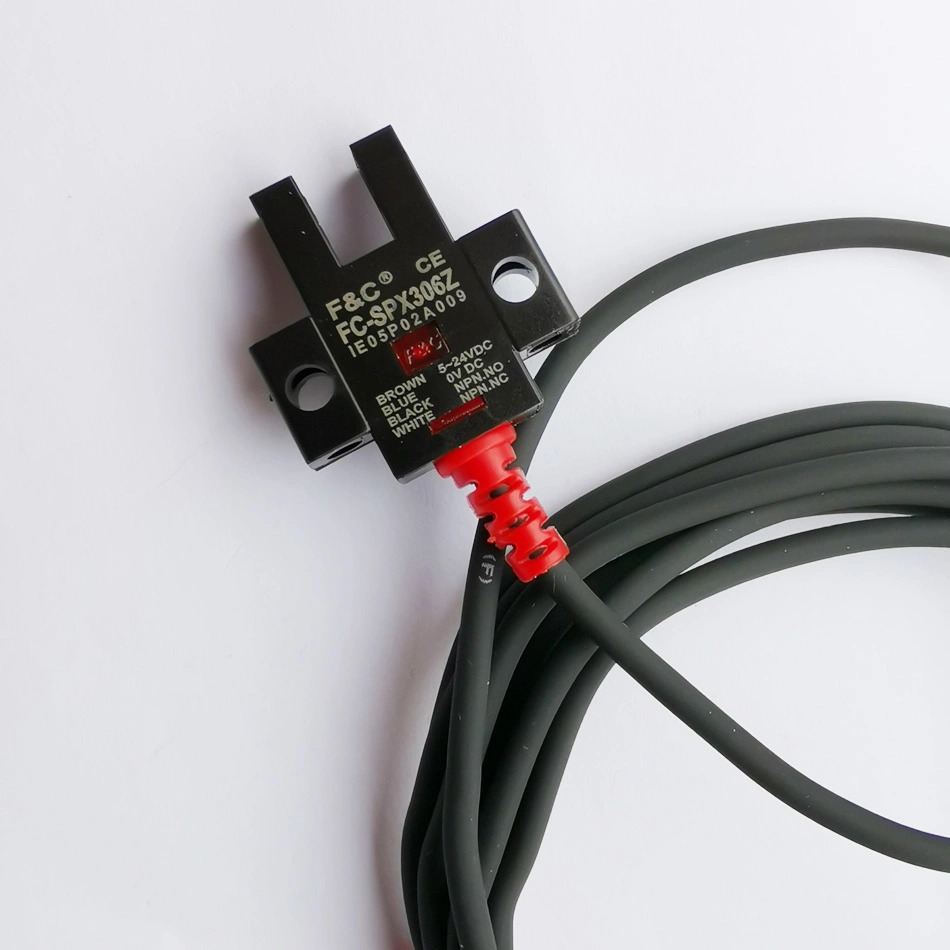 Positioning 5mm Slot Sensor FC-Spx306z PNP/NPN Optional Ce RoHS, M8 Connector Offered