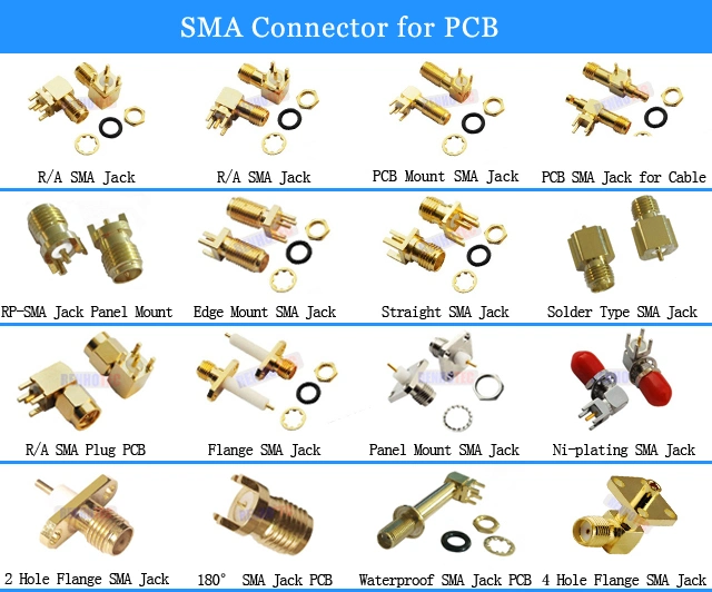 RF Adapter SMA Jack to Reverse Plug SMA Connector