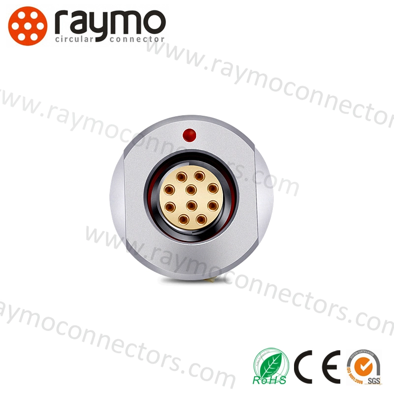 1031 Series Dee 10 Pins Hermetic Panel Mount Receptacle IP68 Waterproof Connector