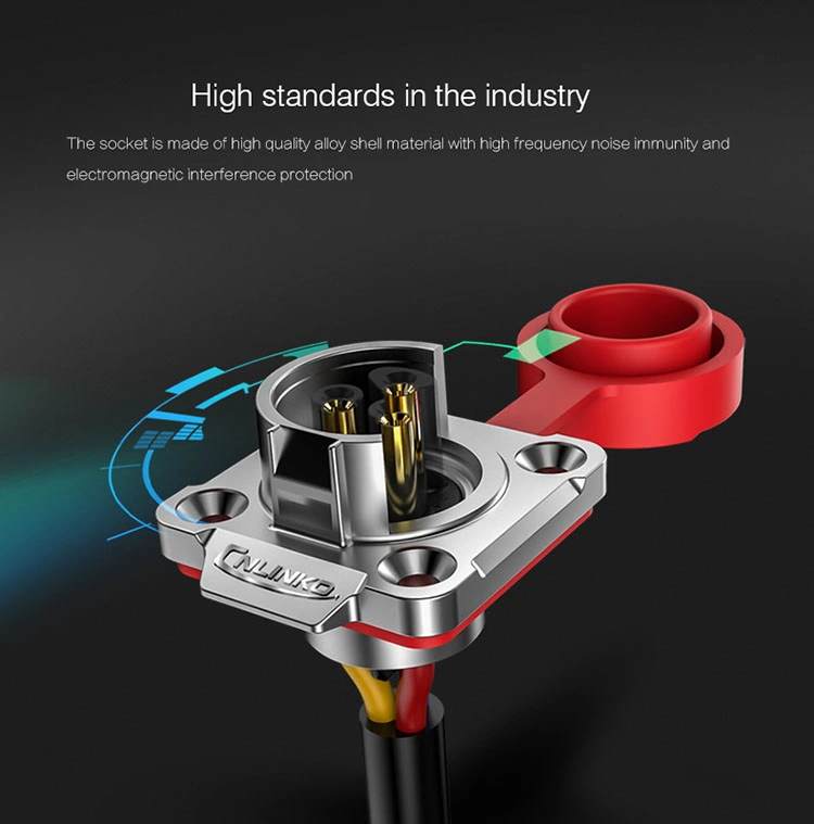 Waterproof Connector 10 Pin 12V/Panel Connector/Earth Connector