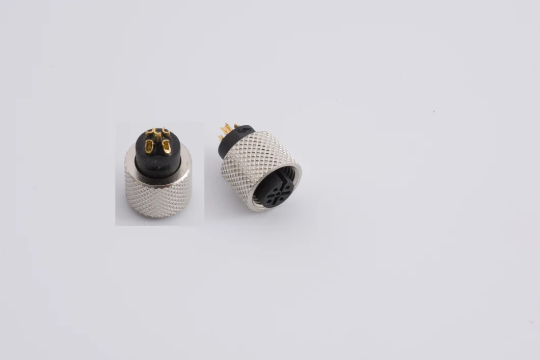 High Speed IP67 Water-Proof Circular 5pin Female Solder Connector Circular Connector