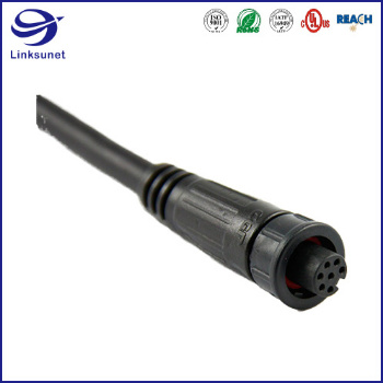 M12 a Code 12 Pin IP68 Connector with Industrial Camera High Flexibility Wire Harness