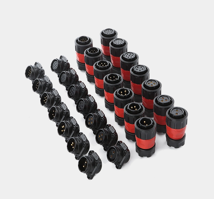 Cnlinko 4 Pin Industrial Power Electrical Male Female Socket Bayonet Cable IP67 Waterproof Connector