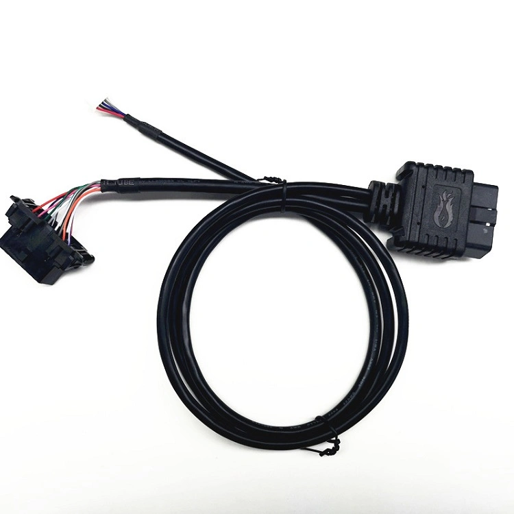 16 Pin J1962 OBD2 Male Connector to 3.0 Pitch 20 Pin Molex Connector Cable