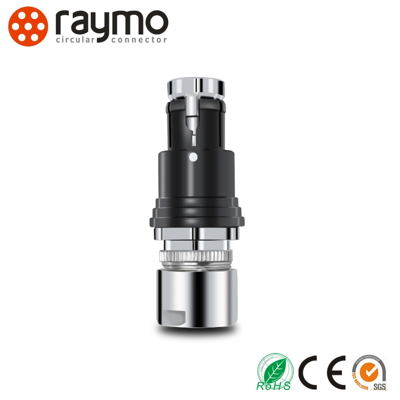 Ss 102 Series 9pin Cable Straight Plug Connector IP68 Waterproof Circular Connector