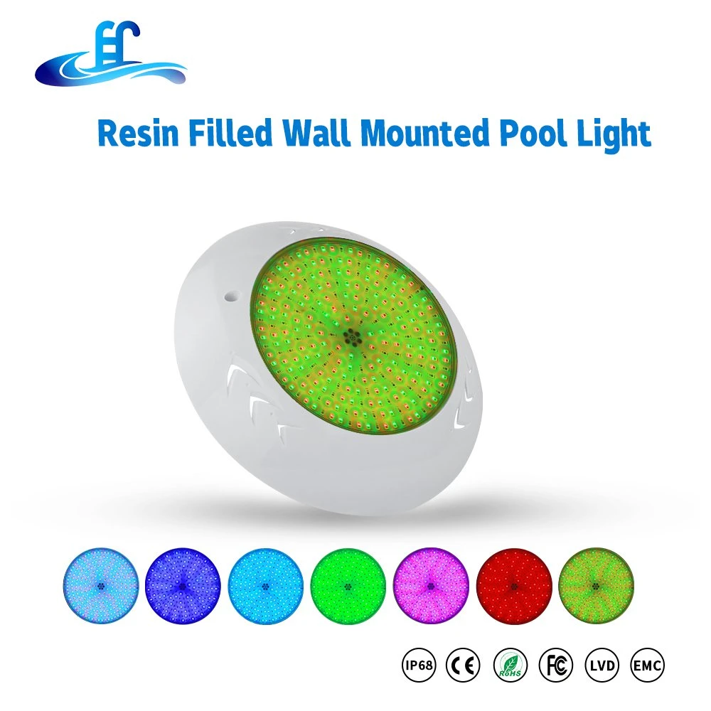 New Style Underwater IP68 Waterproof Wall Mounted LED Swimming Pool Light with CE RoHS IP68 Reports