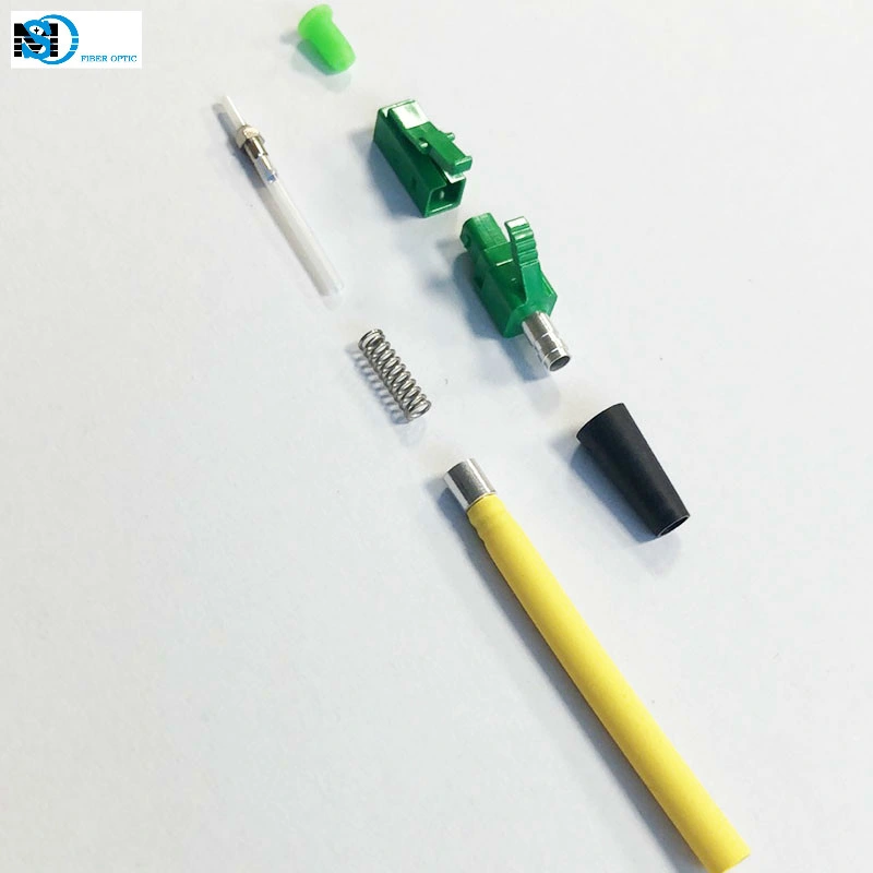 Pigtail Fiber Optic Connector LC/APC 2.0mm Connector Parts Fiber Optic Connector Kit