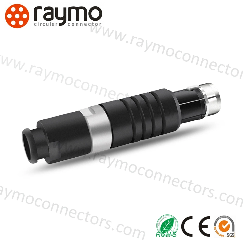 S Long Straight Plug Connector 6pin Electrical Male Connector